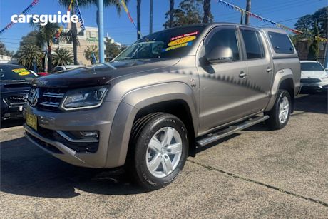 Grey 2017 Volkswagen Amarok Dual Cab Utility V6 TDI 550 Highline