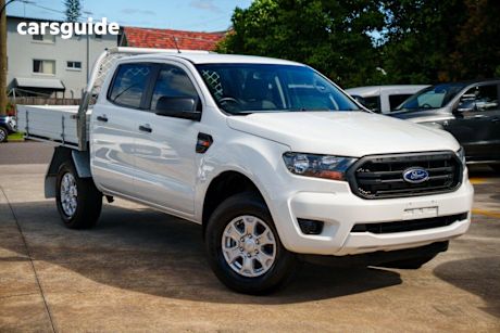 White 2019 Ford Ranger Double Cab Chassis XL 3.2 (4X4)