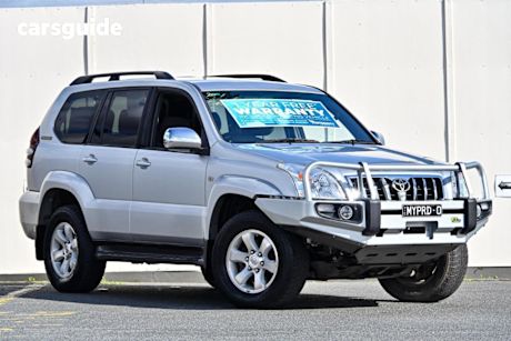 Silver 2004 Toyota Landcruiser Prado Wagon VX (4X4)