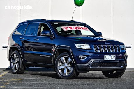 Blue 2015 Jeep Grand Cherokee Wagon Limited (4X4)