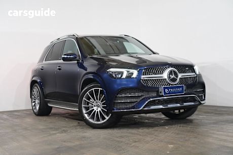 Blue 2021 Mercedes-Benz GLE300 Wagon D 4Matic