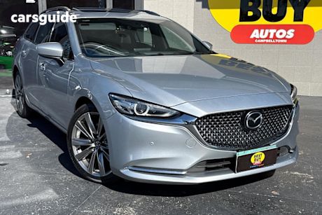 Grey 2019 Mazda 6 Wagon Atenza (5YR)