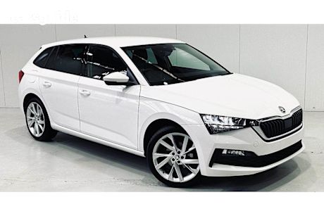 White 2023 Skoda Scala Hatch 85TSI AMBITION F