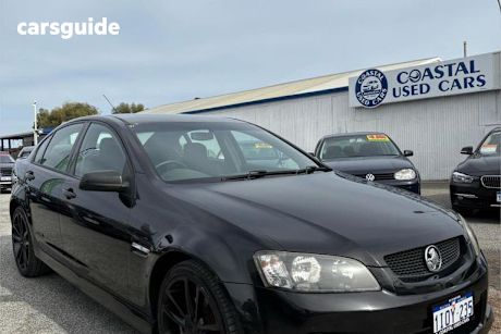 Black 2009 Holden Commodore Sedan SS