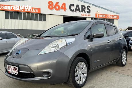 Grey 2016 Nissan Leaf Hatchback