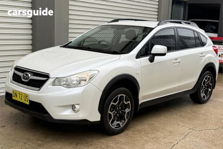 White 2013 Subaru XV Wagon 2.0I