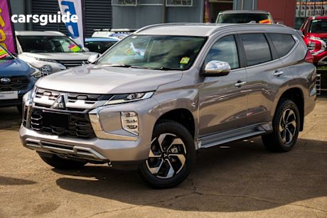 Silver 2024 Mitsubishi Pajero Sport Wagon GLS (4WD) 7 Seat