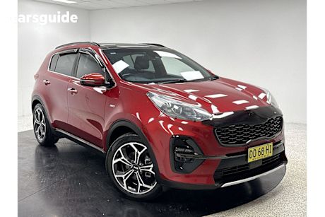 Red 2019 Kia Sportage Wagon GT-LINE 4X4