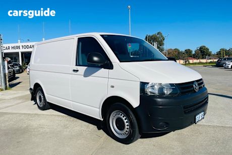 White 2014 Volkswagen Transporter Van TDI 340 SWB LOW