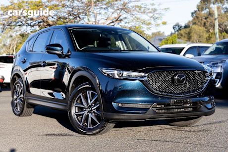 Blue 2020 Mazda CX-5 SUV GT 4X4