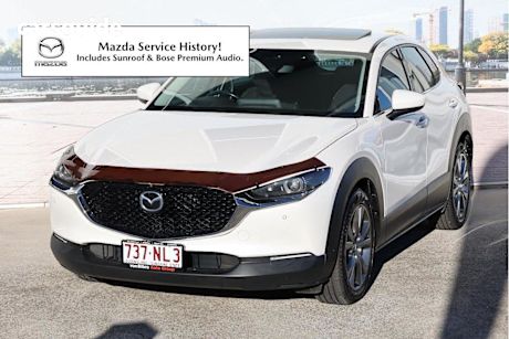 White 2020 Mazda CX-30 Wagon G25 Astina (fwd)