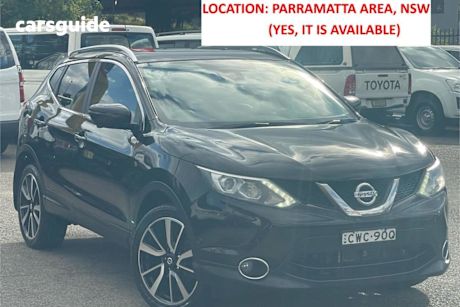 Black 2014 Nissan Qashqai Wagon TI (4X2)