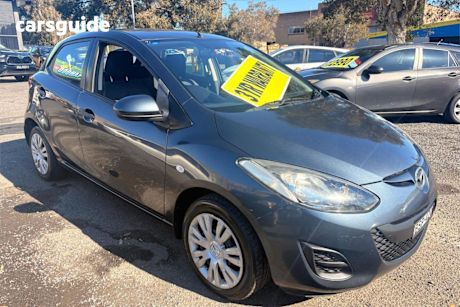 Grey 2010 Mazda 2 Hatchback NEO