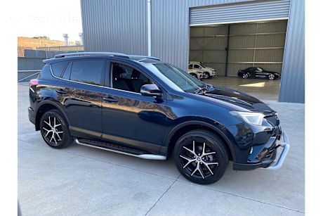 Black 2017 Toyota RAV4 SUV GXL F