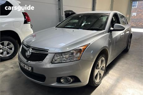 Silver 2014 Holden Cruze Hatchback Equipe