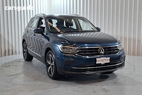 Blue 2023 Volkswagen Tiguan Wagon 110TSI Life DSG