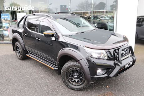 Black 2020 Nissan Navara Ute Tray N-TREK 4X4