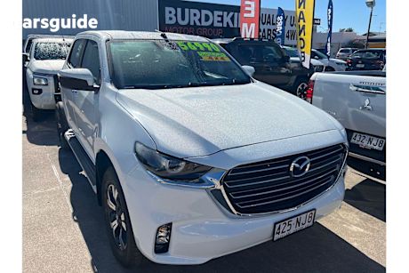 White 2024 Mazda BT-50 Dual Cab Chassis XTR (4X4)