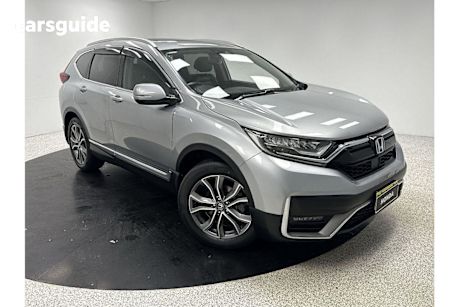 Silver 2021 Honda CR-V Wagon VTI LX AWD 4X4