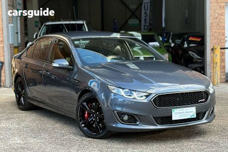 Grey 2015 Ford Falcon Sedan XR8 FG X
