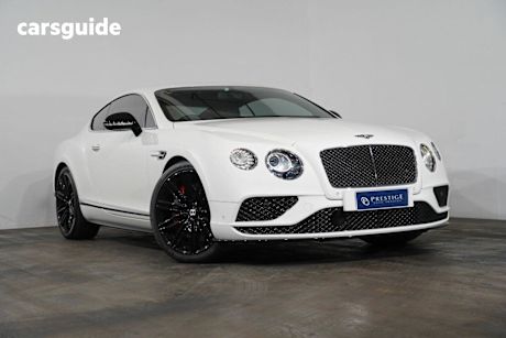 White 2015 Bentley Continental Coupe GT Speed