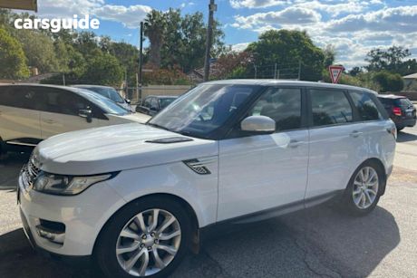 White 2017 Land Rover Range Rover Wagon SPORT 3.0 SDV6 HSE LW MY17