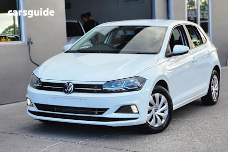 White 2021 Volkswagen Polo Hatchback 70TSI Trendline