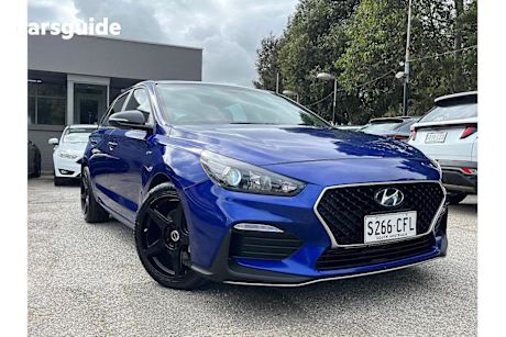Blue 2020 Hyundai I30 Hatchback N Line