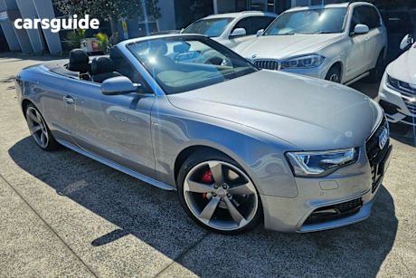 Grey 2016 Audi A5 Cabriolet 2.0 Tfsi Quattro