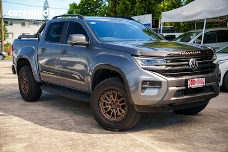 Grey 2023 Volkswagen Amarok Dual Cab Utility Panamericana TDI600 4Motion