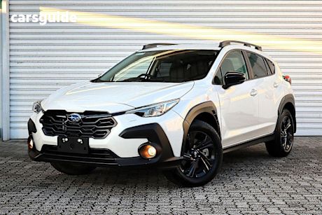 White 2024 Subaru Crosstrek Wagon 2.0L 4WD