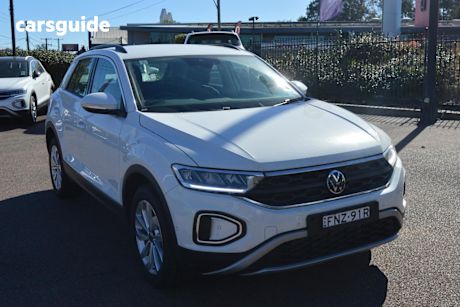 White 2024 Volkswagen T-ROC Wagon TSI110 Citylife