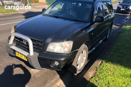 Black 2004 Toyota Kluger Wagon Grande (4X4)