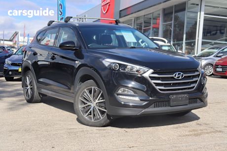 Black 2016 Hyundai Tucson Wagon Active X (fwd)