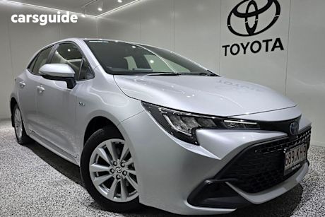 Silver 2024 Toyota Corolla Hatch ASCENT SPORT HYBRID F