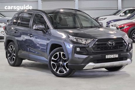 Grey 2021 Toyota RAV4 Wagon Edge (awd)
