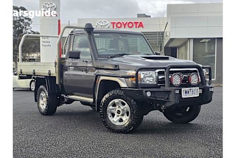 Grey 2022 Toyota Landcruiser 70 Series Cab Chassis GXL