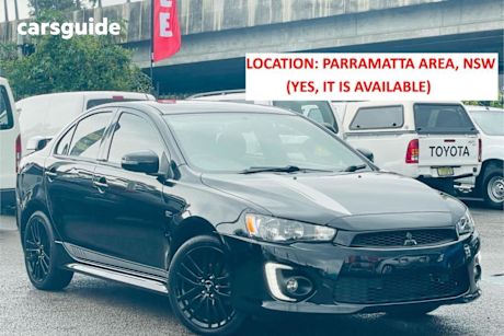 Black 2017 Mitsubishi Lancer Sedan Black Edition (es)