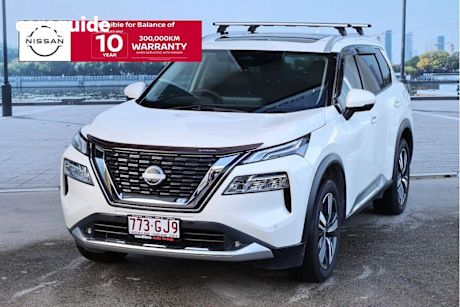 White 2023 Nissan X-Trail Wagon TI-L (4WD)