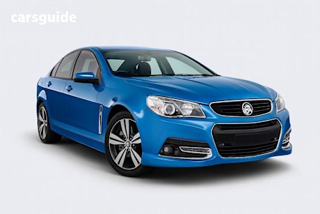Blue 2014 Holden Commodore Sedan SV6 Storm