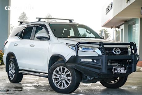 White 2020 Toyota Fortuner Wagon Crusade