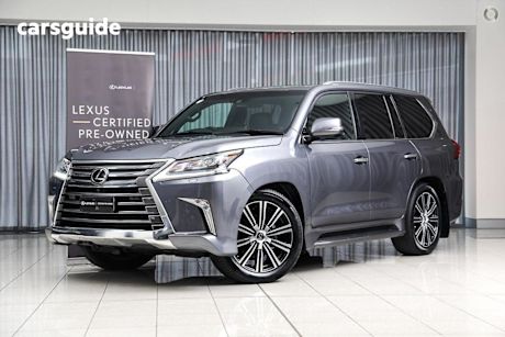 Grey 2020 Lexus LX570 Wagon