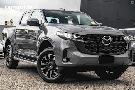 Grey 2025 Mazda BT-50 Ute Tray GT 4X4