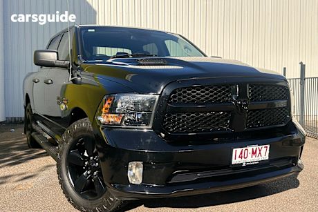 Black 2021 Ram 1500 Crew Cab Utility Express