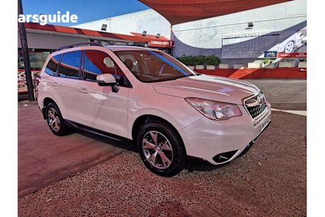 White 2014 Subaru Forester SUV 2.5I 4WD