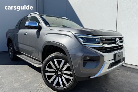 Grey 2024 Volkswagen Amarok Dual Cab Utility Aventura TDI600 4Motion
