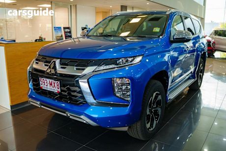 Blue 2024 Mitsubishi Pajero Sport Wagon GLS