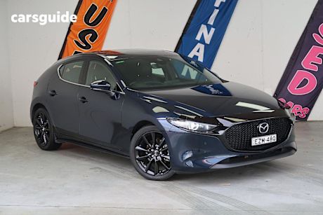 Blue 2022 Mazda Mazda3 Hatch G25 ASTINA F