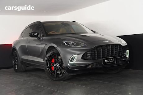Grey 2021 Aston Martin DBX Wagon