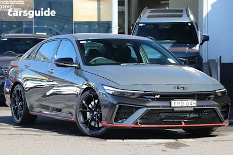 Grey 2025 Hyundai I30 Sedan N Premium With Sunroof